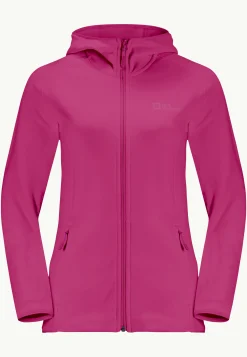 Jack Wolfskin Baiselberg Hooded Fz W|DAMES Lifestyle|Wandelen