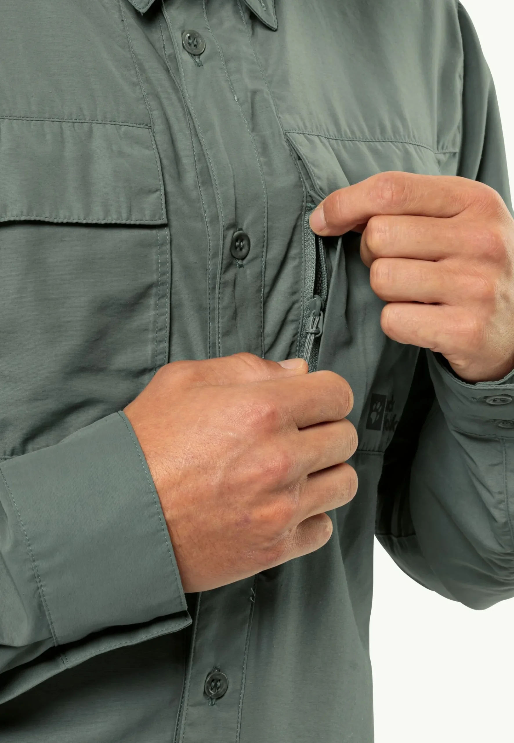 Jack Wolfskin Barrier Ls Shirt M|Heren Trekking|Functionele Shirts