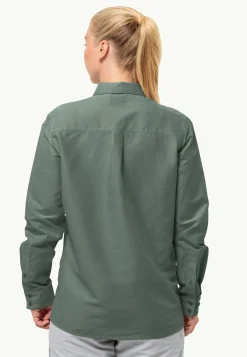 Jack Wolfskin Barrier Ls Shirt W|DAMES Trekking|Functionele Shirts