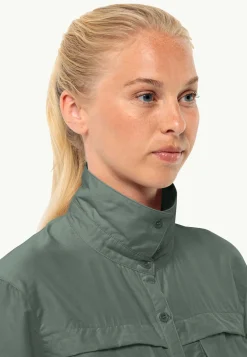 Jack Wolfskin Barrier Ls Shirt W|DAMES Trekking|Functionele Shirts