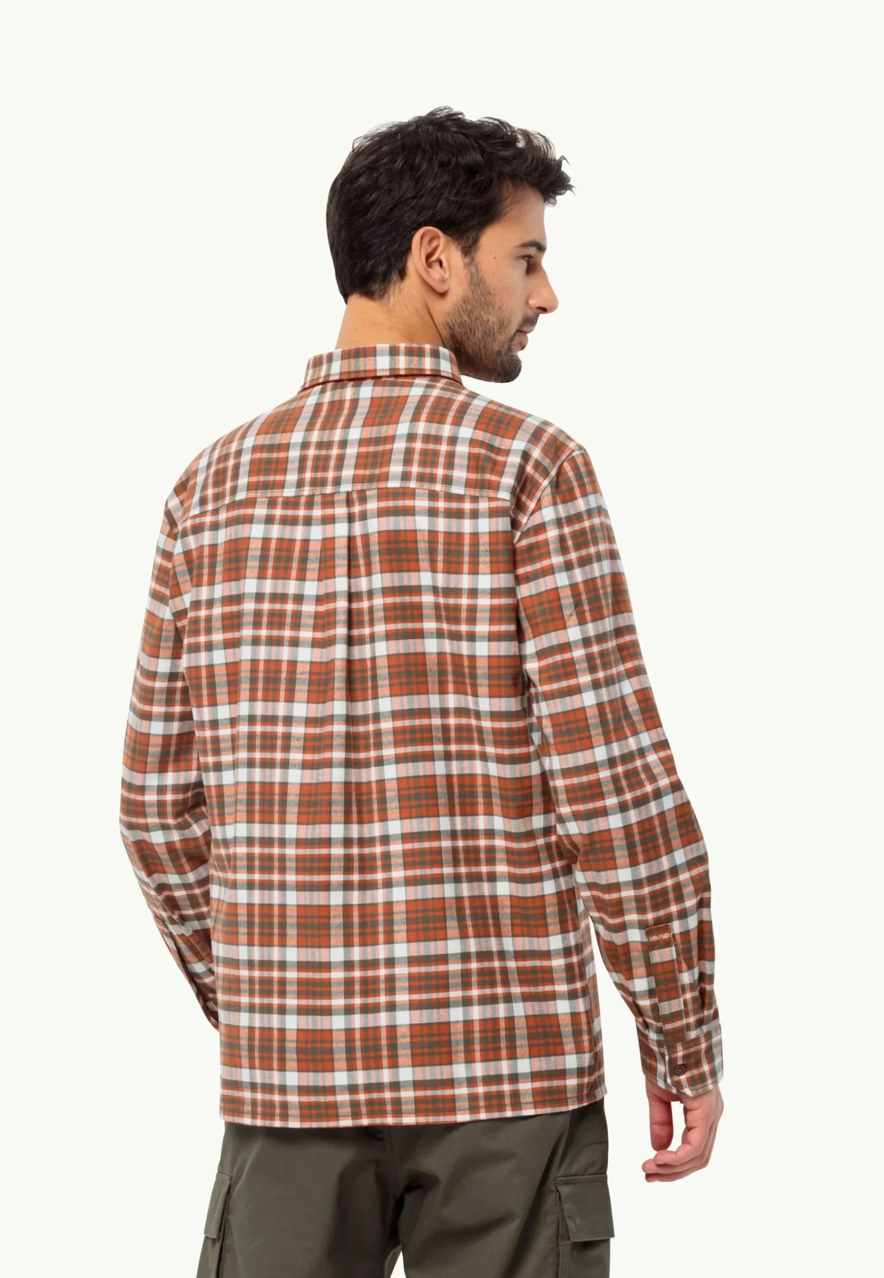 Jack Wolfskin Bergweg Shirt M|Heren Lifestyle|Overhemden