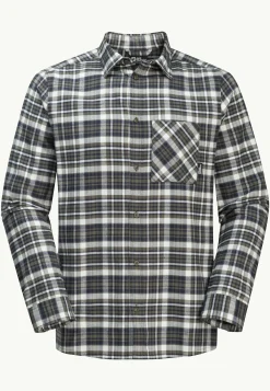 Jack Wolfskin Bergweg Shirt M|Heren Lifestyle|Overhemden