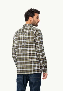 Jack Wolfskin Bergweg Shirt M|Heren Lifestyle|Overhemden
