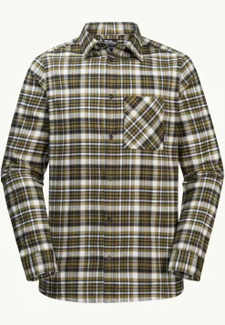 Jack Wolfskin Bergweg Shirt M|Heren Lifestyle|Overhemden