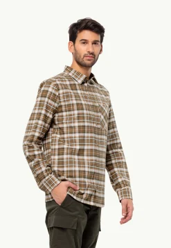 Jack Wolfskin Bergweg Shirt M|Heren Lifestyle|Overhemden