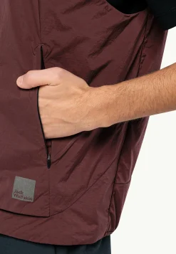Jack Wolfskin Bike Commute Ins Vest M|Heren Lifestyle|Voor- En Najaarsjacks/-Jassen