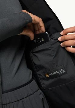 Jack Wolfskin Bike Commute Ins Vest W|DAMES Lifestyle|Voor- En Najaarsjacks/-Jassen
