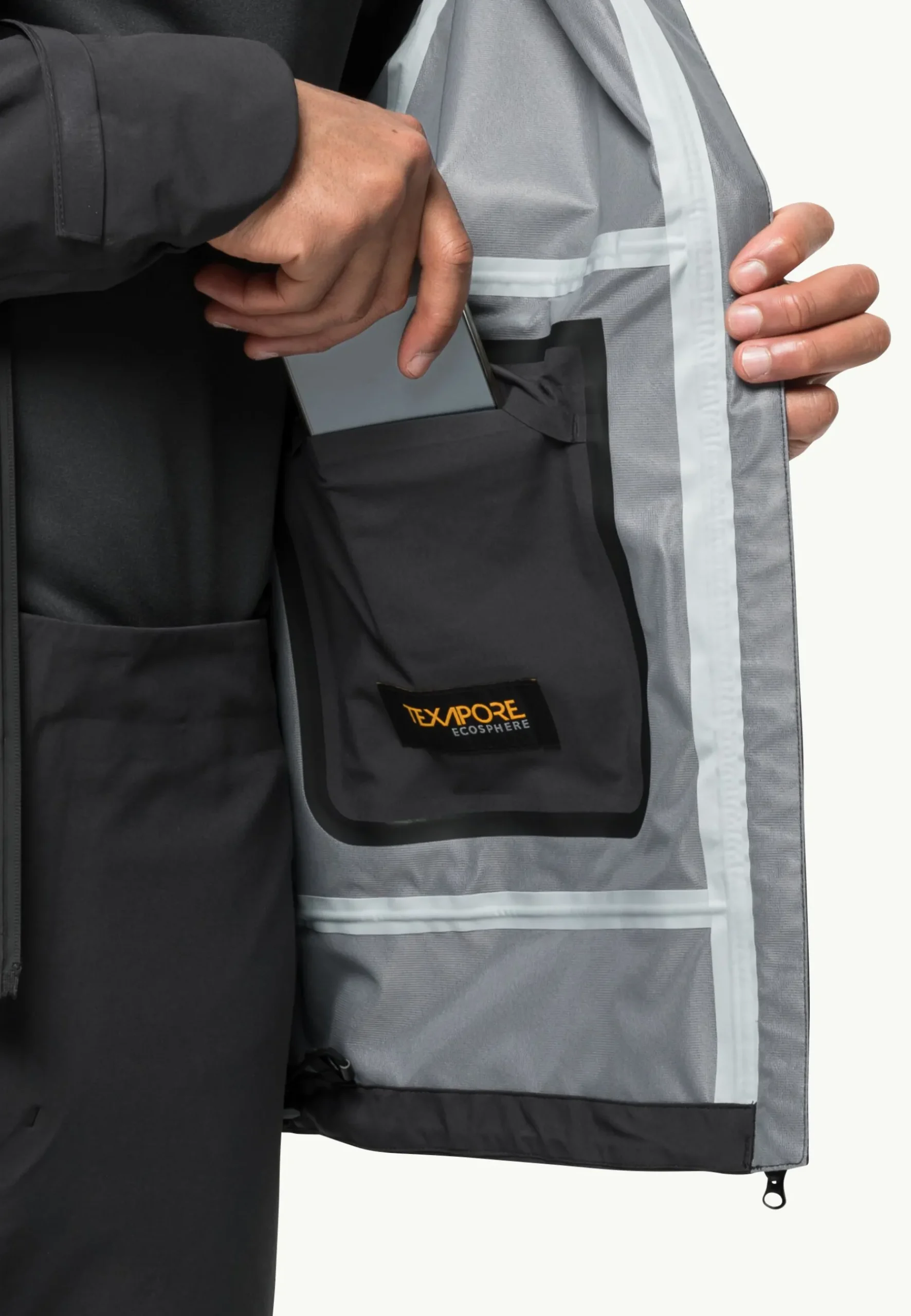 Jack Wolfskin Bike Commute Mono Jkt M|Heren Lifestyle|Voor- En Najaarsjacks/-Jassen