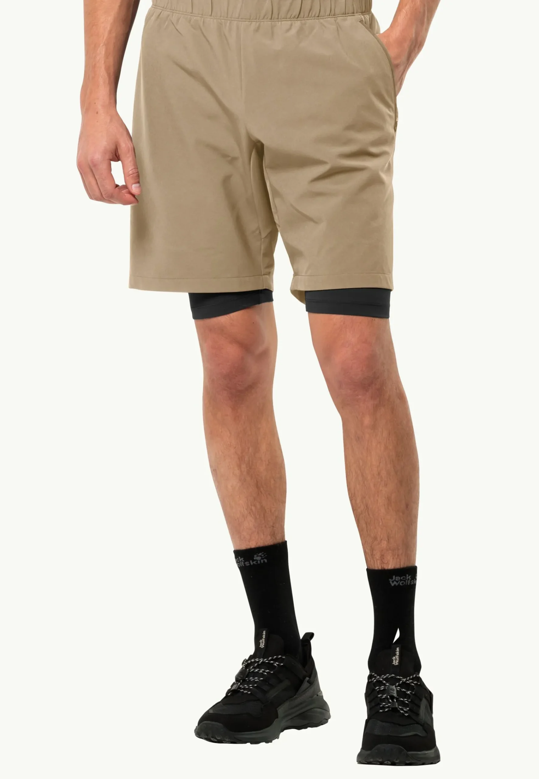 Jack Wolfskin Bike Commute Shorts M|Heren Lifestyle|Fietsen