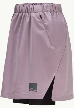Jack Wolfskin Bike Commute Skort W|DAMES Lifestyle|Casual Broeken