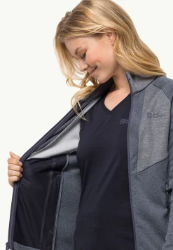 Jack Wolfskin Blattsteig Fz W|DAMES Wandelen|Voor- En Najaarsjacks/-Jassen