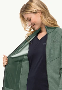 Jack Wolfskin Blattsteig Fz W|DAMES Wandelen|Voor- En Najaarsjacks/-Jassen