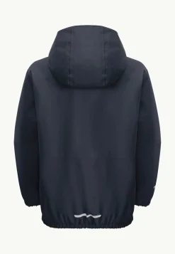 Jack Wolfskin Blocky Jacket K|Kinderen Voor- En Najaarsjacks/-Jassen|Winterjacks