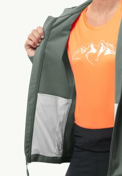 Jack Wolfskin Bornberg Hoody W|DAMES Lifestyle|Wandelen