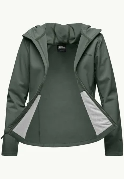 Jack Wolfskin Bornberg Hoody W|DAMES Lifestyle|Wandelen