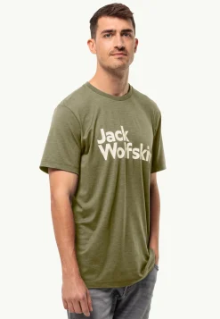 Jack Wolfskin Brand T M|Heren Lifestyle|Functionele Shirts