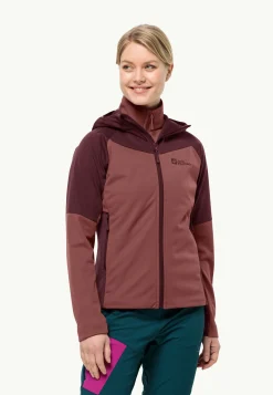 Jack Wolfskin Brisstal Hoody W|DAMES Wandelen|Voor- En Najaarsjacks/-Jassen