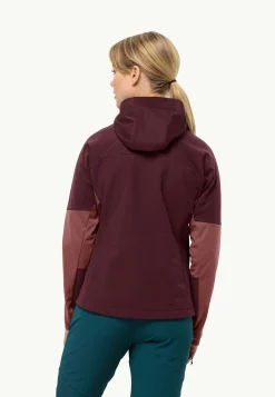 Jack Wolfskin Brisstal Hoody W|DAMES Wandelen|Voor- En Najaarsjacks/-Jassen