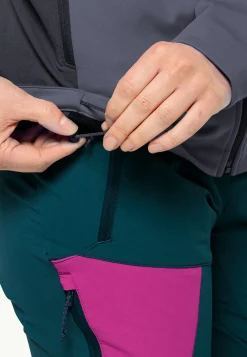 Jack Wolfskin Brisstal Hoody W|DAMES Wandelen|Voor- En Najaarsjacks/-Jassen