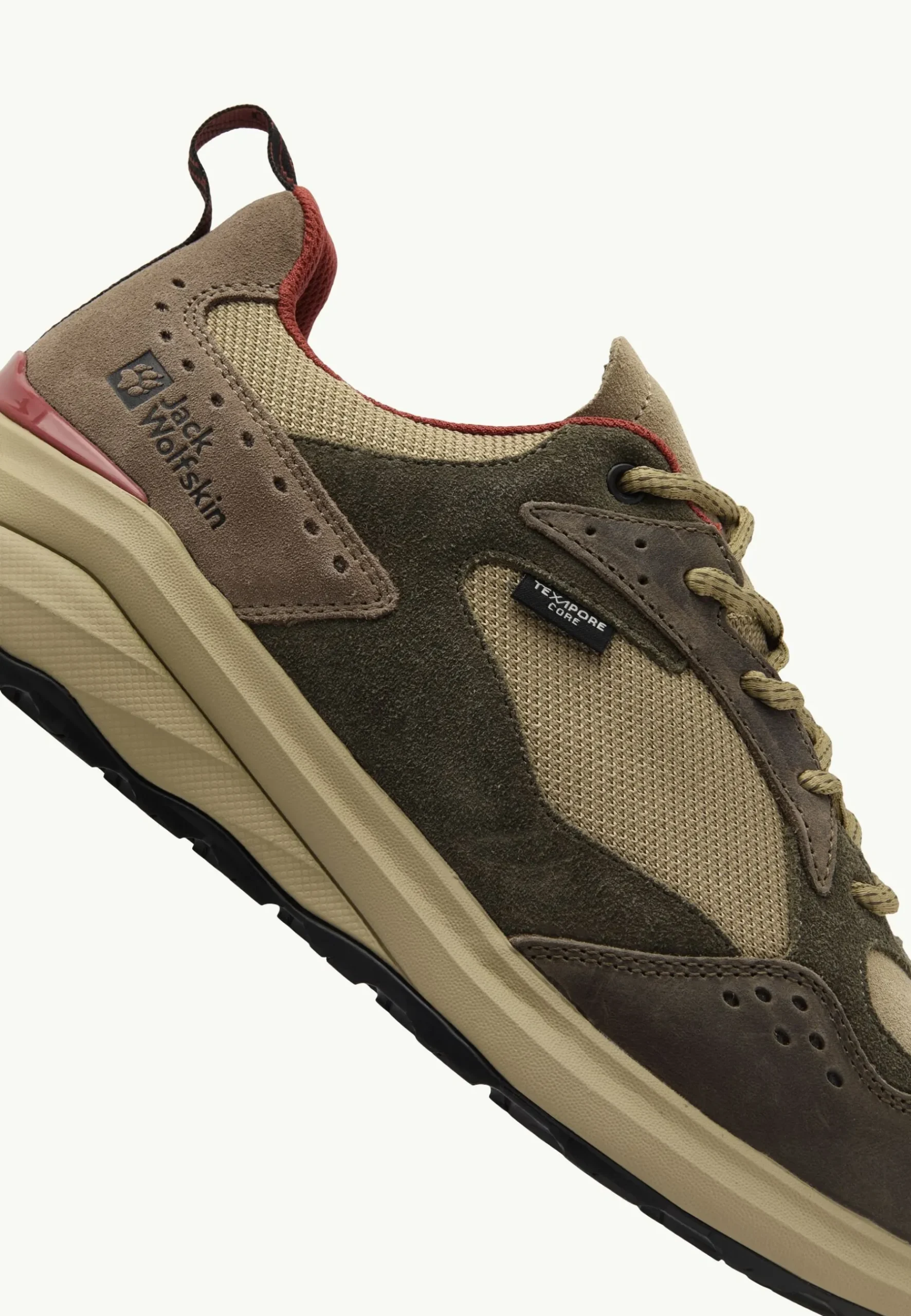Jack Wolfskin Camp Fever Texapore Low M|Heren Outdoor Sneaker|Outdoor Sneaker