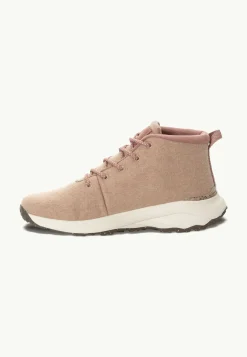 Jack Wolfskin Campfire Wool Mid W|DAMES Lifestyle|Outdoor Sneaker