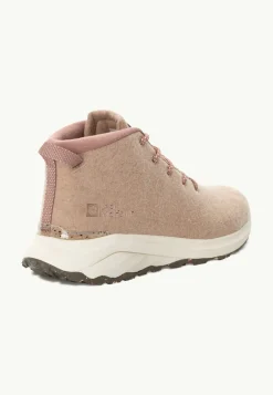 Jack Wolfskin Campfire Wool Mid W|DAMES Lifestyle|Outdoor Sneaker