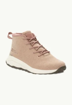 Jack Wolfskin Campfire Wool Mid W|DAMES Lifestyle|Outdoor Sneaker
