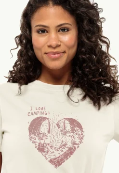 Jack Wolfskin Camping Love T W|DAMES Lifestyle|T-Shirts & Longsleeves