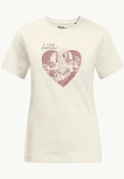 Jack Wolfskin Camping Love T W|DAMES Lifestyle|T-Shirts & Longsleeves