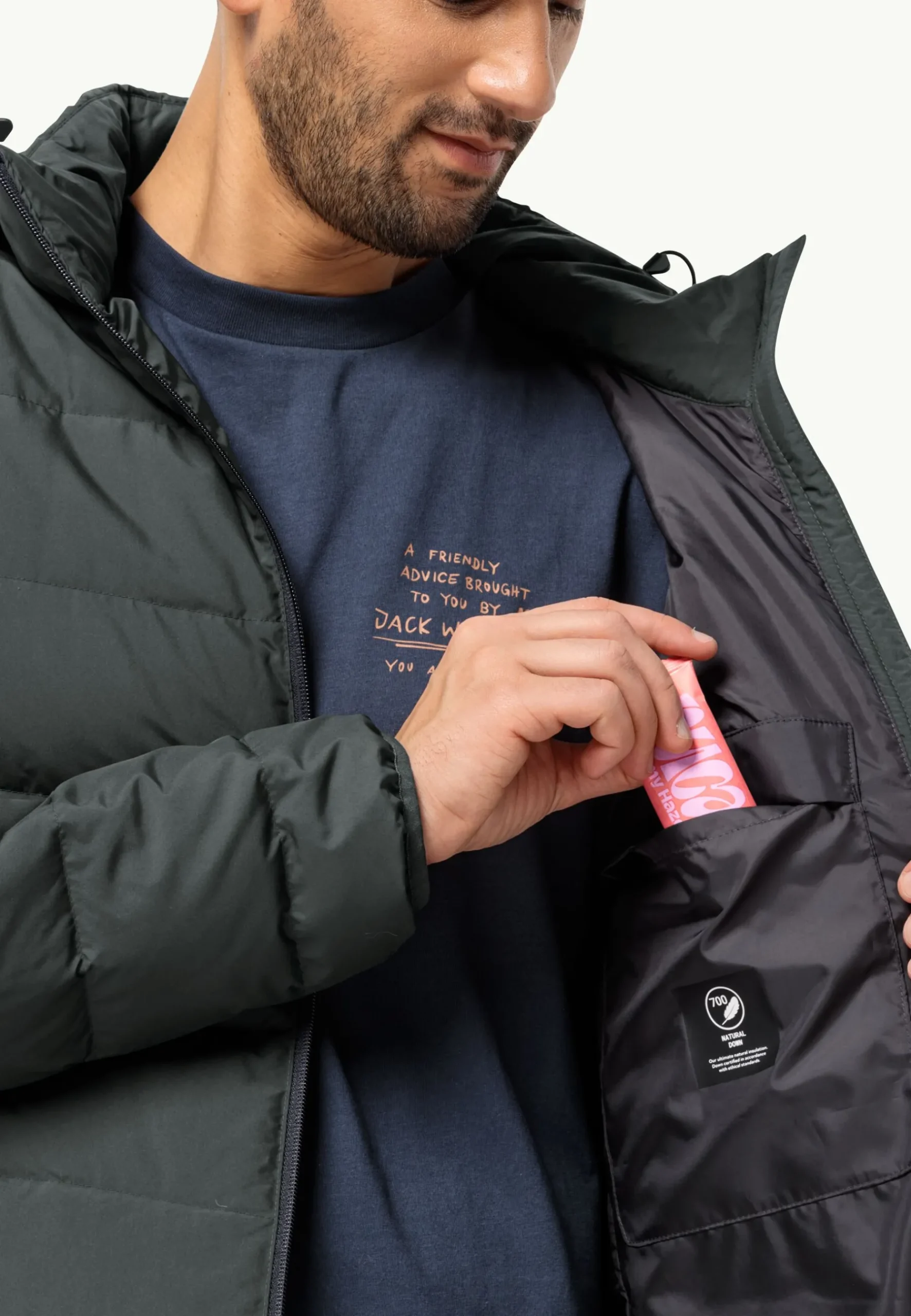 Jack Wolfskin Colonius Jkt M Rds|Heren Lifestyle|Voor- En Najaarsjacks/-Jassen