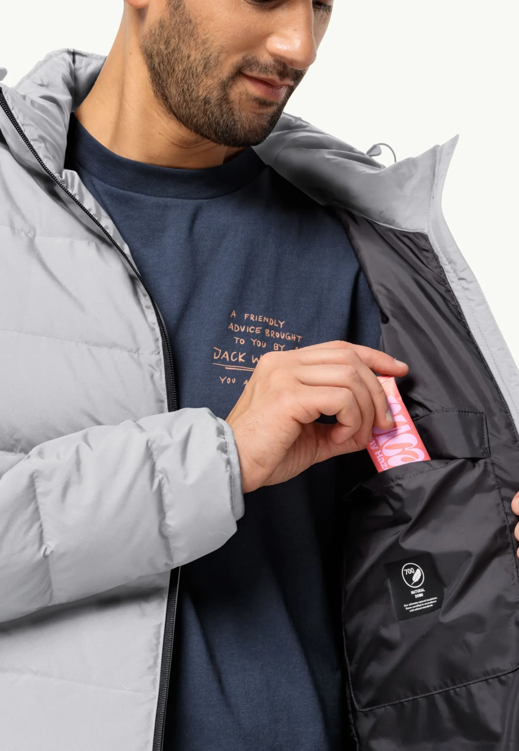 Jack Wolfskin Colonius Jkt M Rds|Heren Lifestyle|Voor- En Najaarsjacks/-Jassen