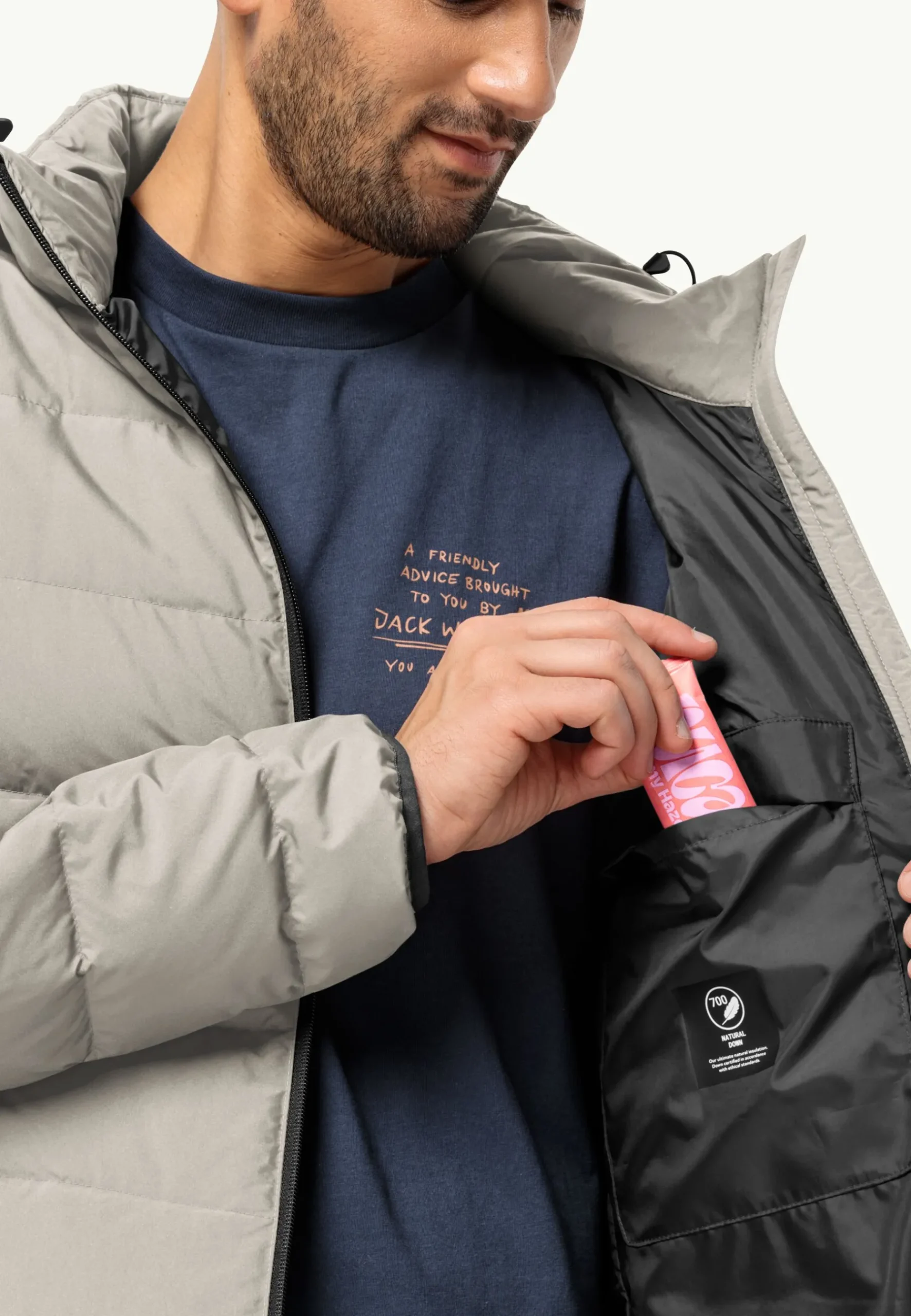 Jack Wolfskin Colonius Jkt M Rds|Heren Lifestyle|Voor- En Najaarsjacks/-Jassen