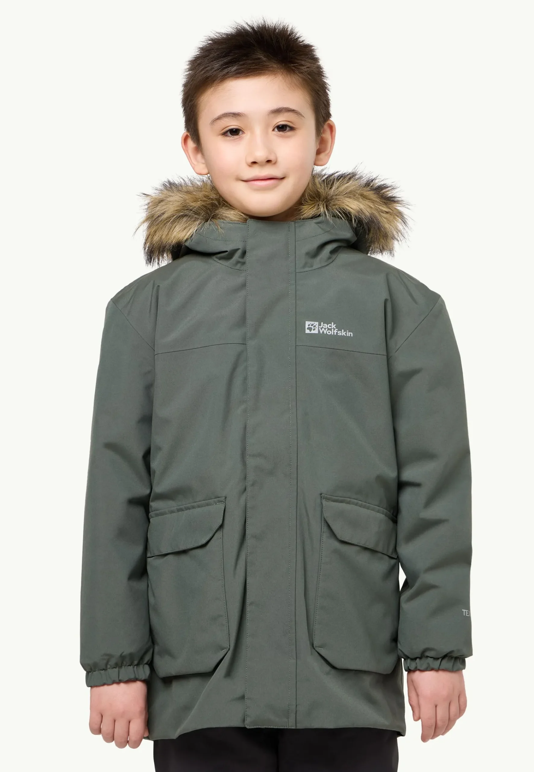 Jack Wolfskin Cosy Bear 3in1 Parka K|Kinderen Voor- En Najaarsjacks/-Jassen|Winterjacks