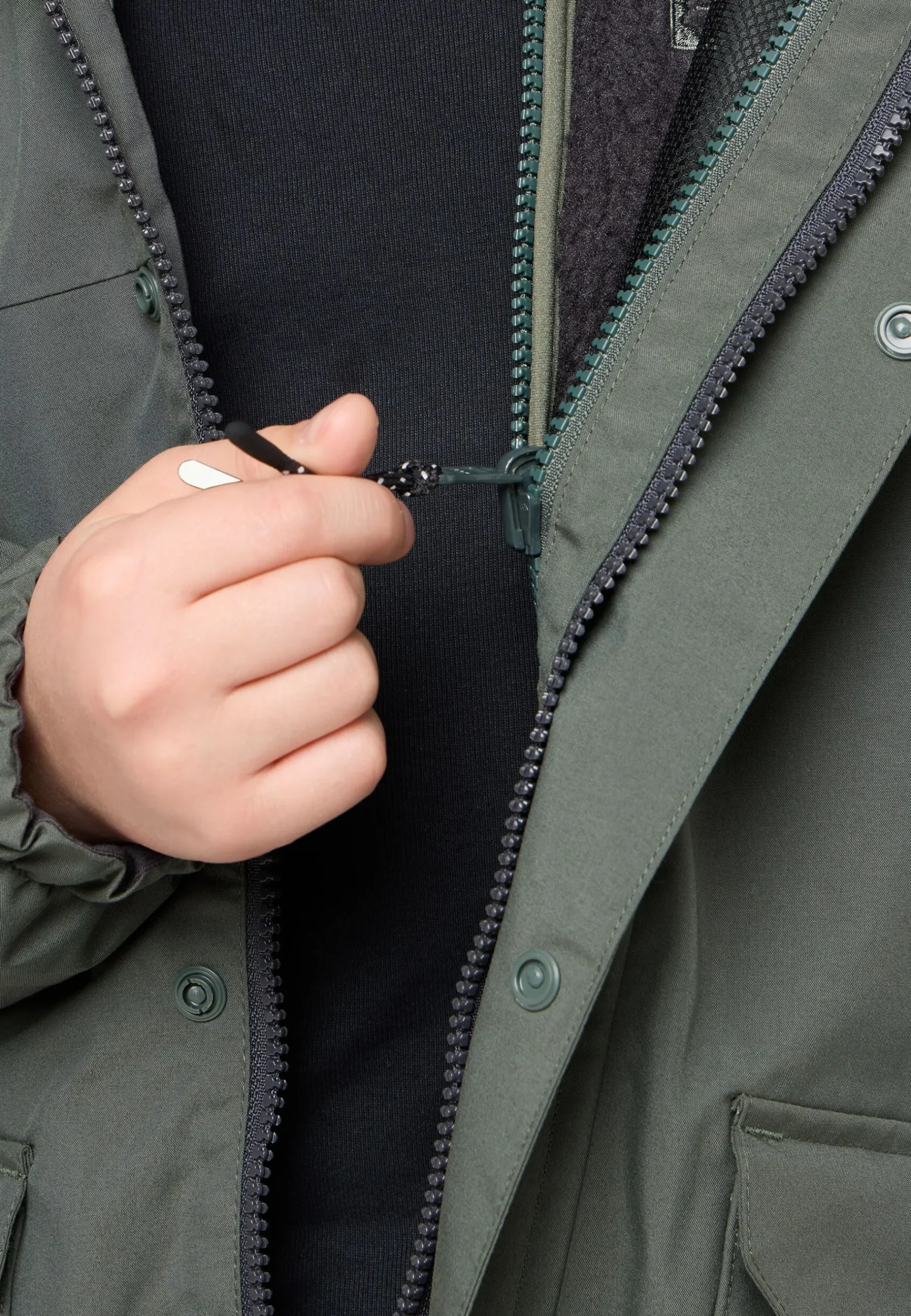 Jack Wolfskin Cosy Bear 3in1 Parka K|Kinderen Voor- En Najaarsjacks/-Jassen|Winterjacks