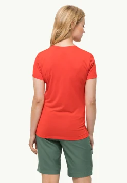 Jack Wolfskin Crosstrail Graphic T W|DAMES Wandelen|Functionele Shirts