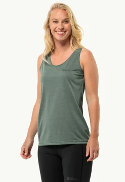 Jack Wolfskin Crosstrail Tank W|DAMES Lifestyle|Functionele Shirts