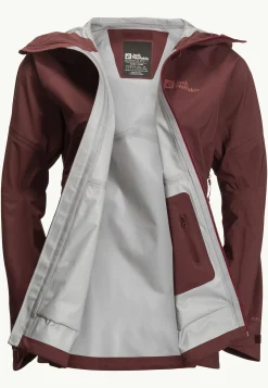 Jack Wolfskin Cyrox 3l Jkt W|DAMES Wandelen|Voor- En Najaarsjacks/-Jassen