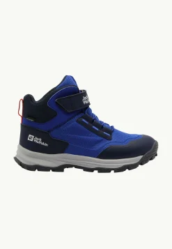 Jack Wolfskin Cyrox Texapore Mid K|Kinderen Multifunctionele Schoenen|Waterdichte Schoenen