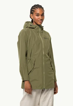 Jack Wolfskin Dakar Parka W|DAMES Lifestyle|Voor- En Najaarsjacks/-Jassen