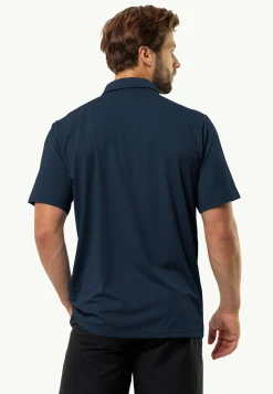 Jack Wolfskin Delgami Polo M|Heren Lifestyle|Functionele Shirts