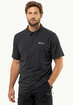 Jack Wolfskin Delgami Polo M|Heren Lifestyle|Functionele Shirts