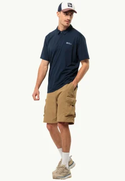 Jack Wolfskin Delgami Polo M|Heren Lifestyle|Functionele Shirts