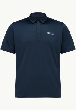 Jack Wolfskin Delgami Polo M|Heren Lifestyle|Functionele Shirts