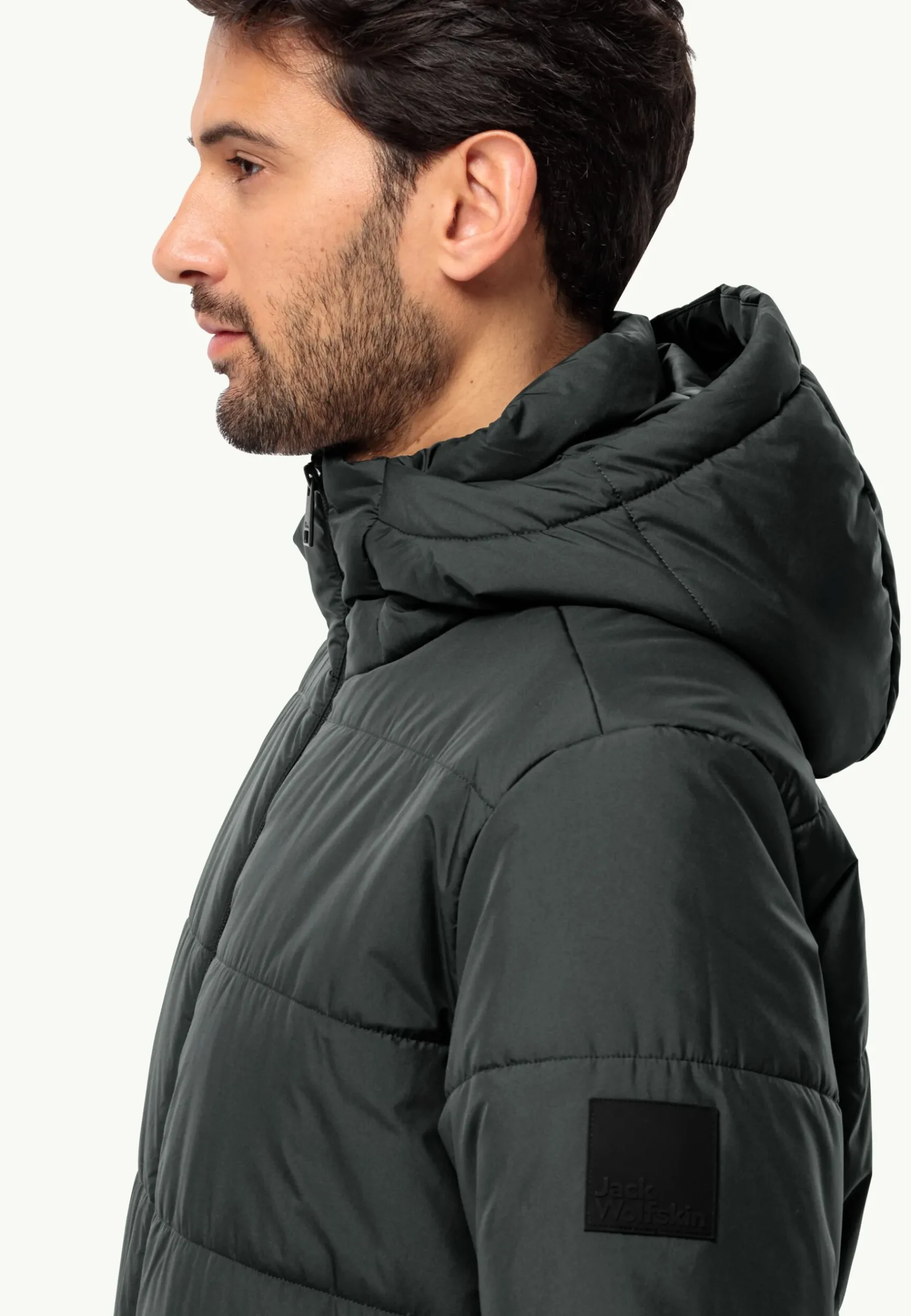 Jack Wolfskin Deutzer Long Jkt M|Heren Lifestyle|Voor- En Najaarsjacks/-Jassen