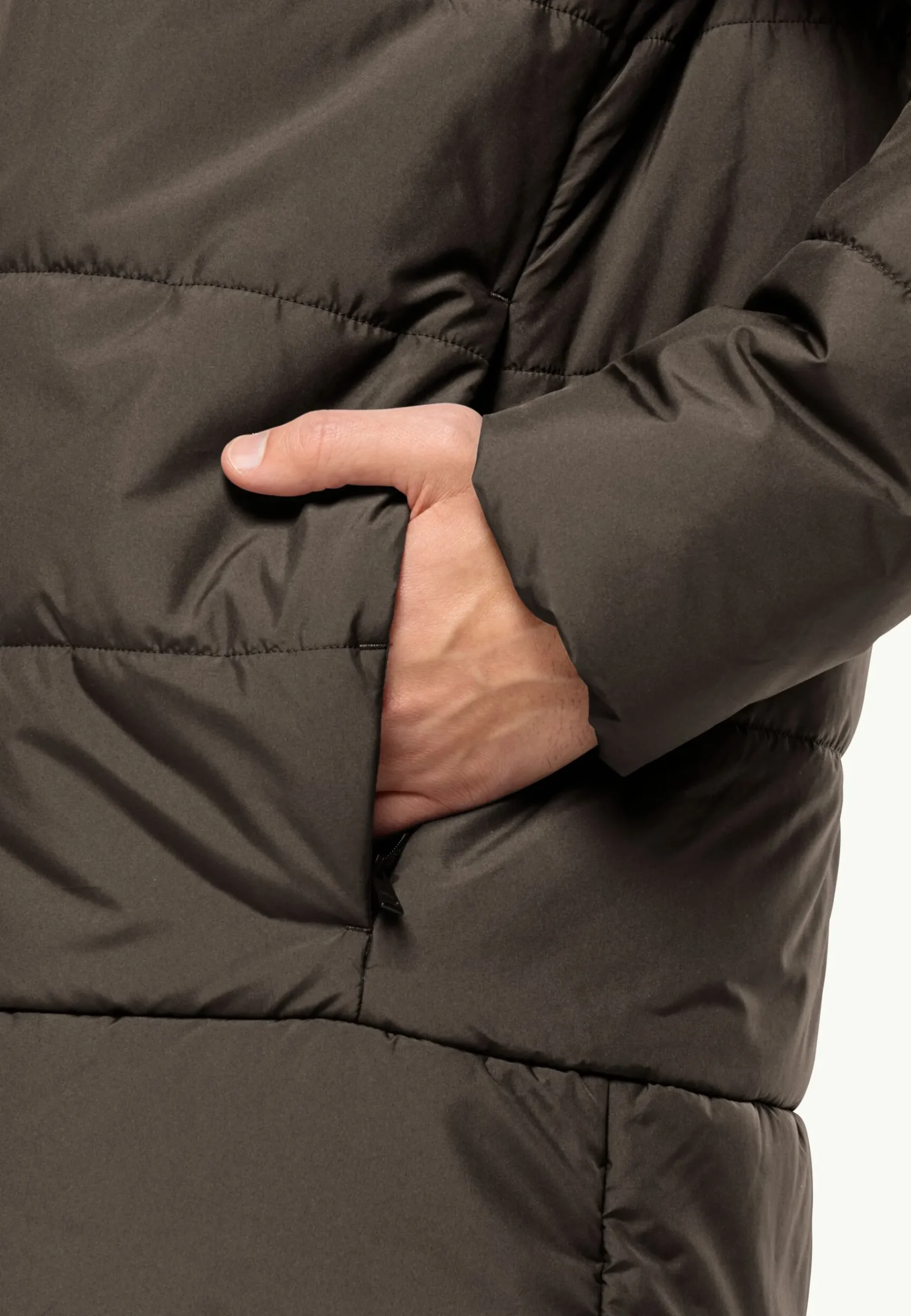 Jack Wolfskin Deutzer Long Jkt M|Heren Lifestyle|Voor- En Najaarsjacks/-Jassen