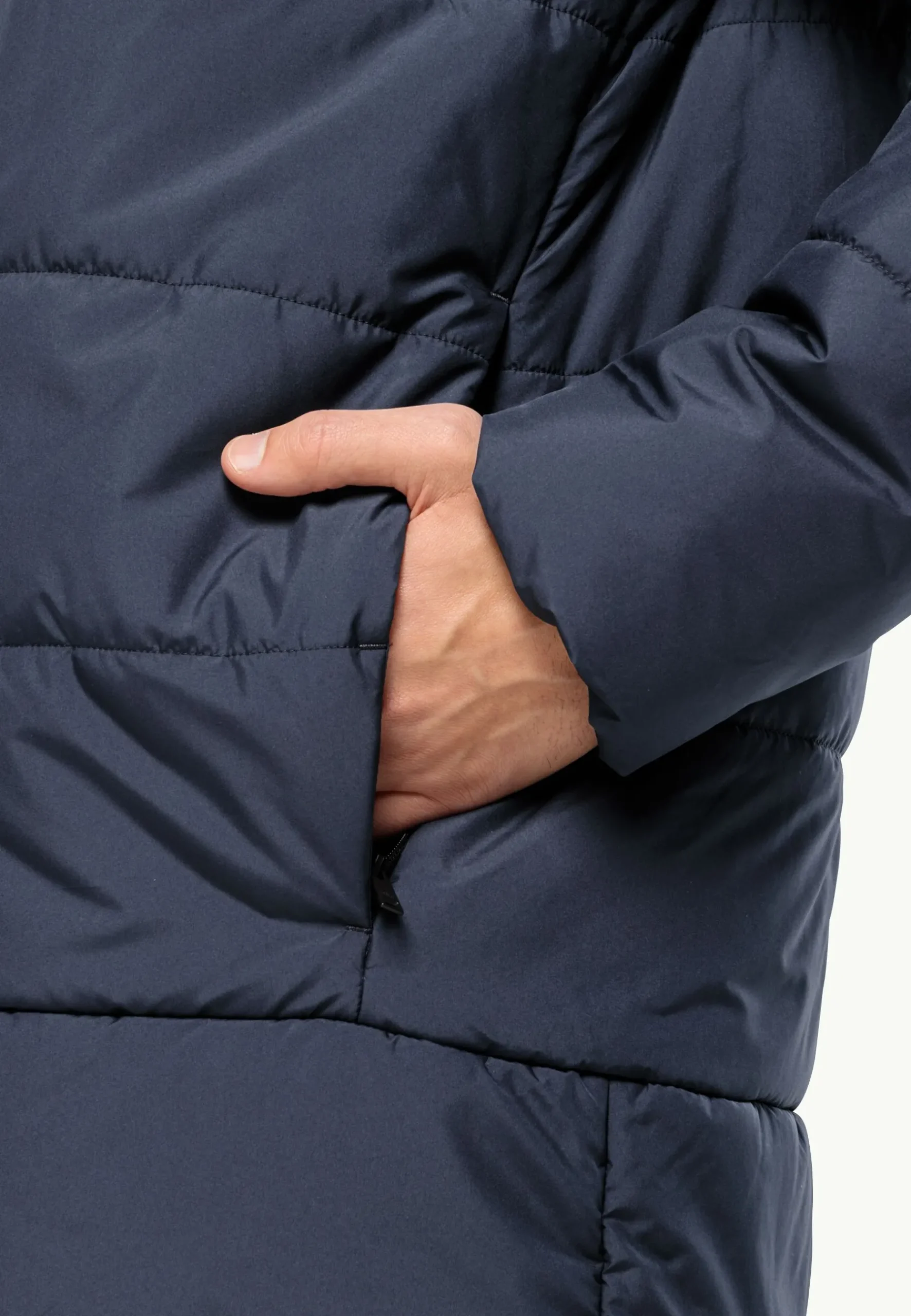 Jack Wolfskin Deutzer Long Jkt M|Heren Lifestyle|Voor- En Najaarsjacks/-Jassen