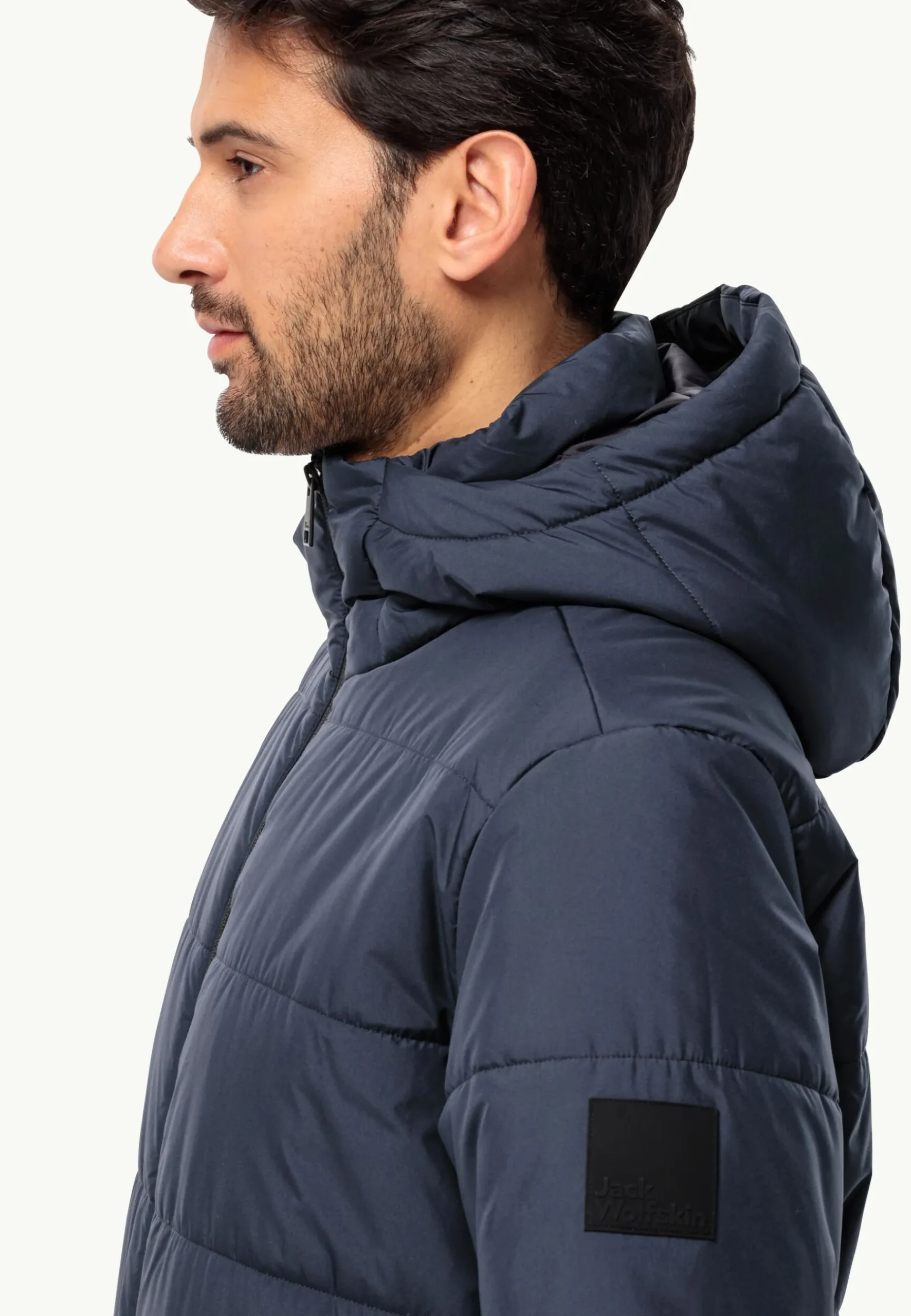 Jack Wolfskin Deutzer Long Jkt M|Heren Lifestyle|Voor- En Najaarsjacks/-Jassen