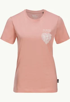 Jack Wolfskin Discover Heart T W|DAMES Lifestyle|T-Shirts & Longsleeves