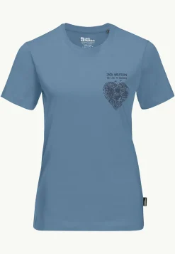 Jack Wolfskin Discover Heart T W|DAMES Lifestyle|T-Shirts & Longsleeves