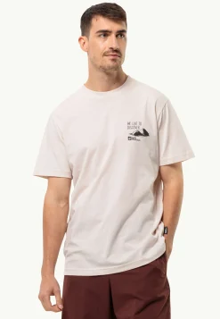 Jack Wolfskin Discover T M|Heren Lifestyle|T-Shirts & Longsleeves